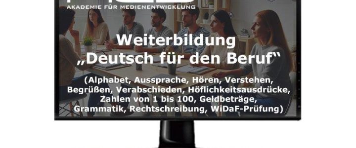 Deutschkurs mit WiDaF-Prüfung für Ihre Zukunft (Schulung | Berlin)