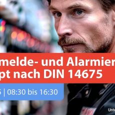 Brandmelde- und Alarmierungskonzept nach DIN 14675 (Schulung | Online)