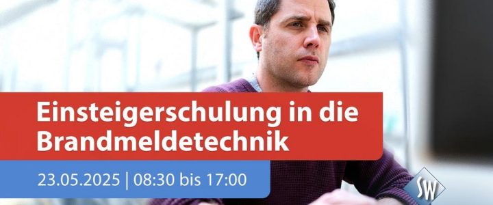 Einsteigerschulung in die Brandmeldetechnik (Schulung | Online)