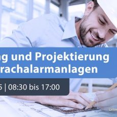 Planung & Projektierung von Sprachalarmanlagen (Schulung | Online)