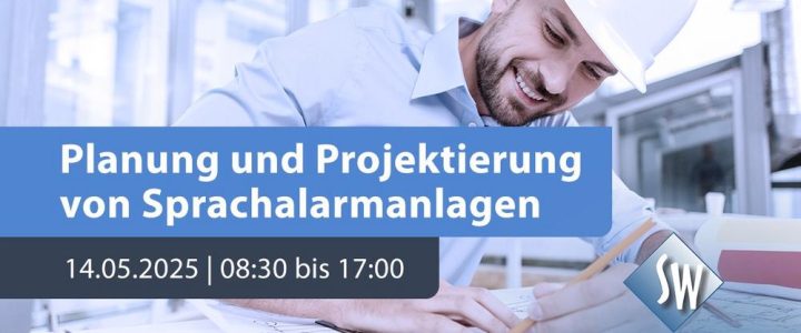 Planung & Projektierung von Sprachalarmanlagen (Schulung | Online)