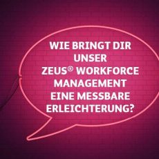 ISGUS IMPULS Digital – ZEUS® Workforce Management bringt dir Erleichterung (Webinar | Online)