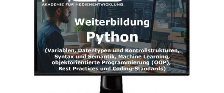 Erlernen Sie Python – Online, flexibel und 100 % gefördert durch den AVGS! (Schulung | Online)