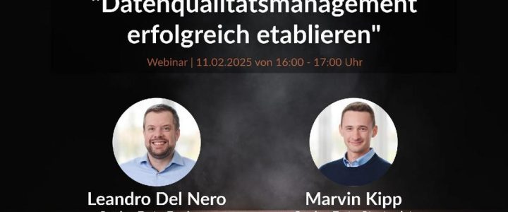 Webinar: „So rettet Data Performance Management Ihre Dateninitiative“ (Webinar | Online)